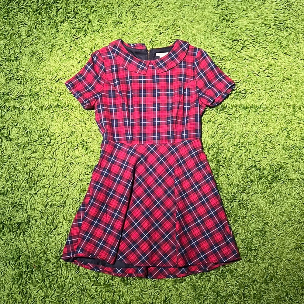 forever 21 plaid schoolgirl-esque dress